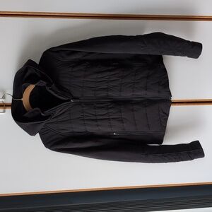 Lululemon Push Your Pace Jacket 6 Quilted Convertible Black First Edition